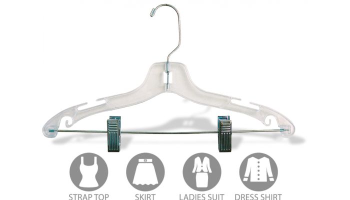 100 Plastic Hangers Black Children's Kids Dress Shirt Top Swivel Hook 12