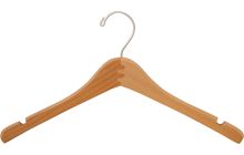 15.5" Matte Natural Alder Top Hanger W/ Notches
