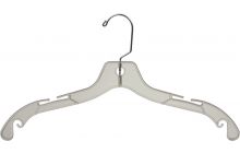 Unbreakable Clear Plastic Clothes Hangers Subastral